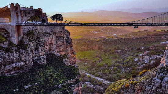 Vue historique de Constantine, Algérie, 1899